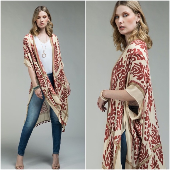 Boho chic Kimono - Picture 2 of 2